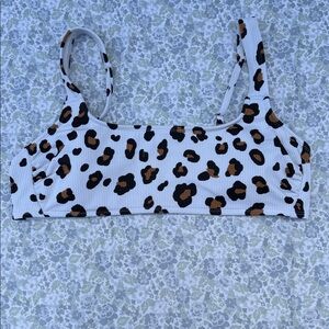 Xhilaration bikini top. Cheetah. Size XL